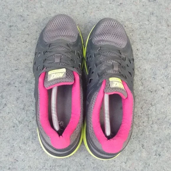 Nike Dual Fusion Run 2 Womens 8.5 Running Shoes Low Top Sneakers Gray - Picture 9 of 10